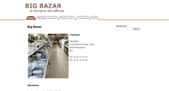 Desktop Screenshot of big-bazar.fr
